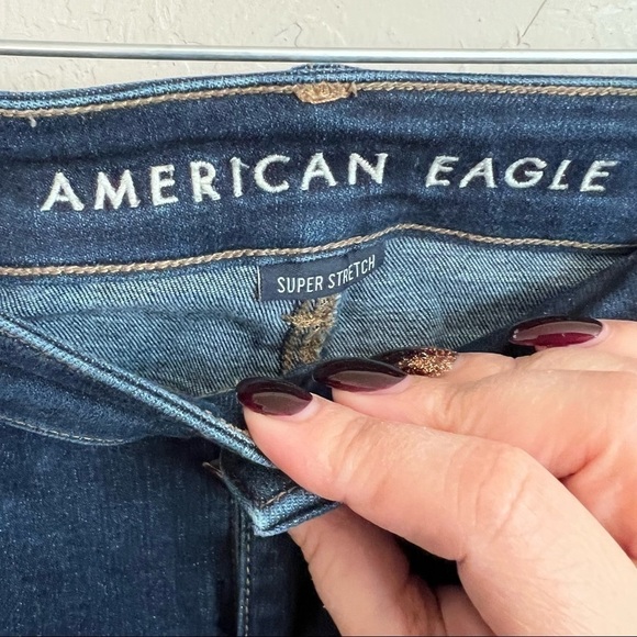 AEO High Rise Skinny Denim Jeggings - Picture 5 of 11